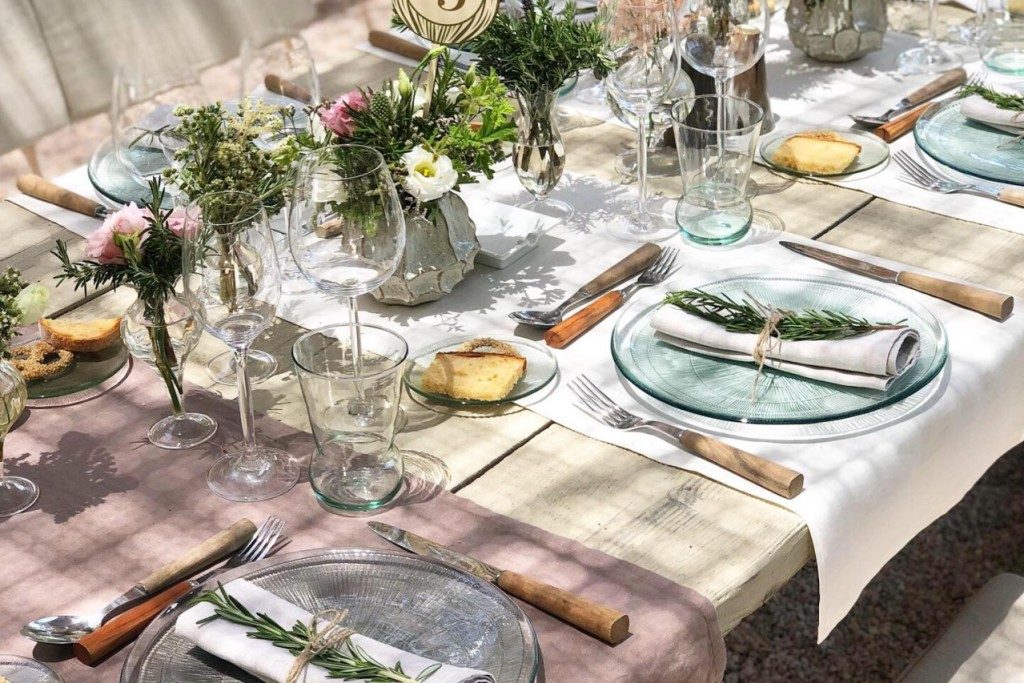 Recycled glass plate set - Image 3